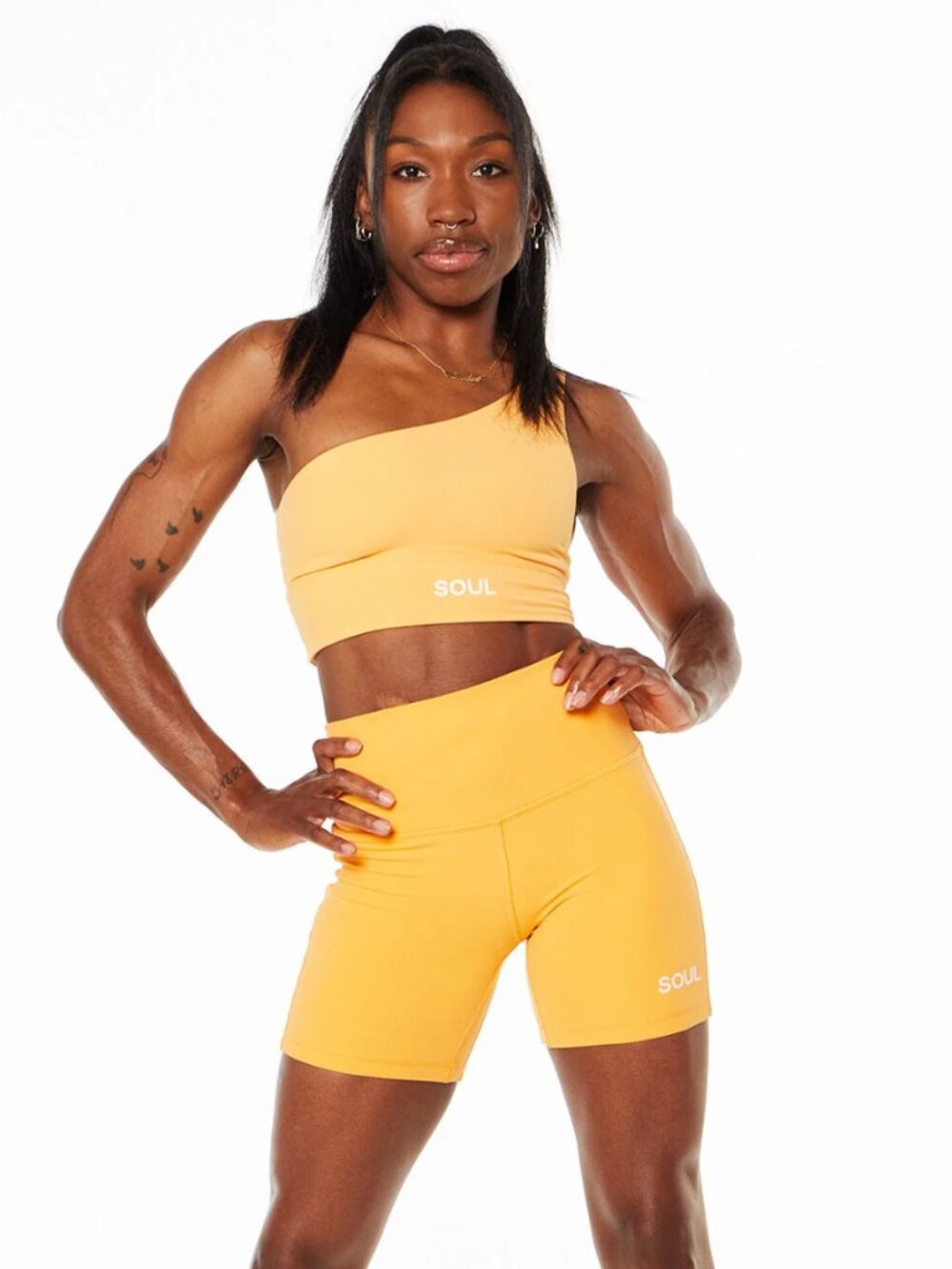 Lululemon x SOUL Cycle Align Short 6" Mango Dream